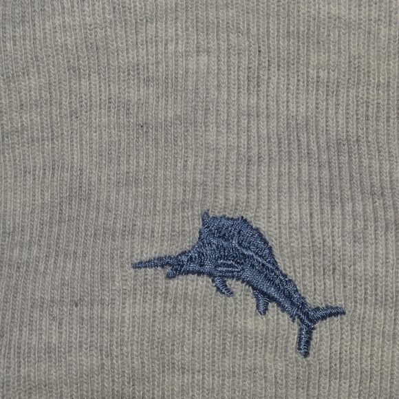 New Tommy Bahama Mens Xl Gray Zip-Up Vest - Picture 6 of 13